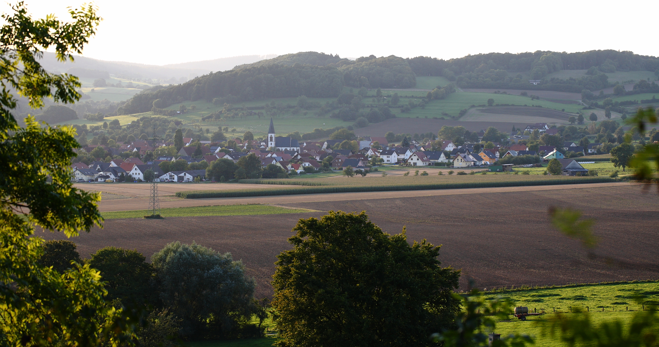 Blick auf Alhausen @Witold Grzesiek, Wikimedia Commons.
